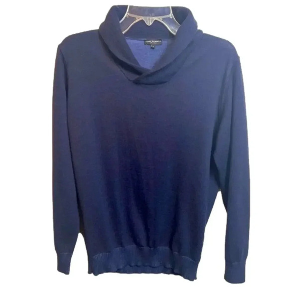 Mario Gilberti made in Italy Men's100% Extra fine Merino Wool sweater. - Picture 1 of 8